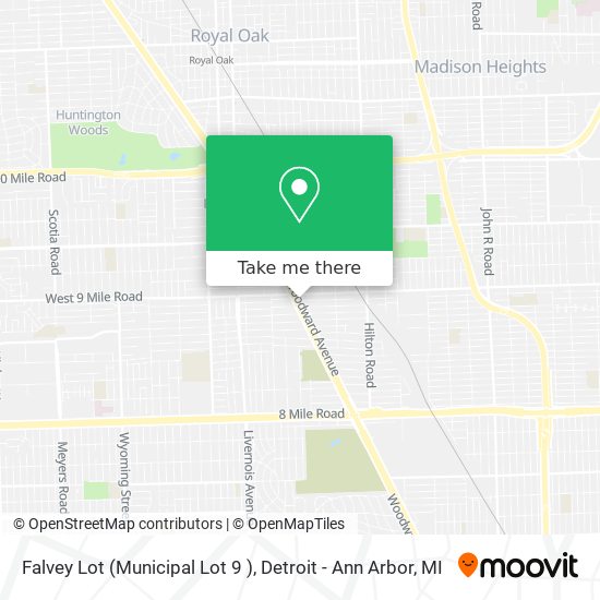 Falvey Lot (Municipal Lot 9 ) map