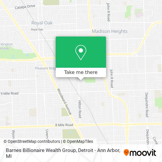 Barnes Billionaire Wealth Group map