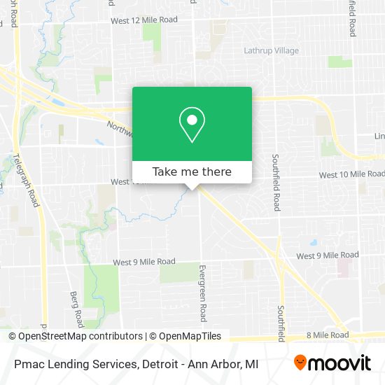 Mapa de Pmac Lending Services