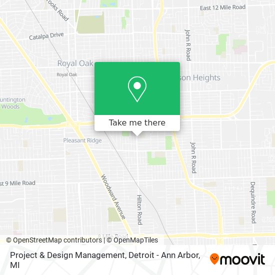 Project & Design Management map