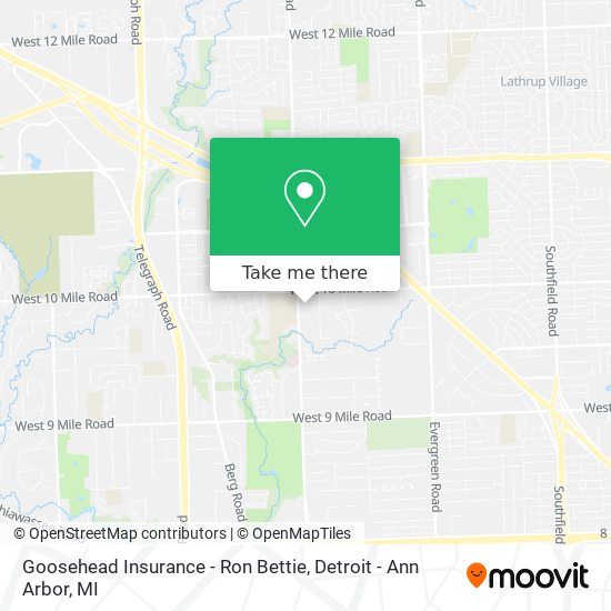 Mapa de Goosehead Insurance - Ron Bettie