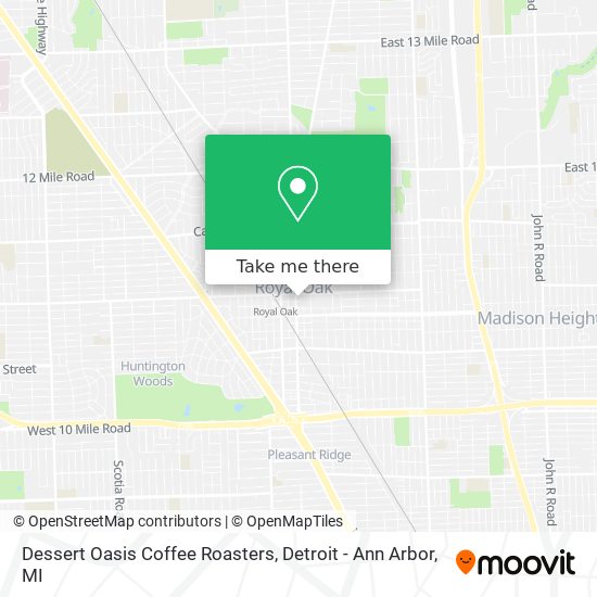 Dessert Oasis Coffee Roasters map