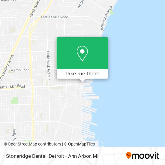 Stoneridge Dental map