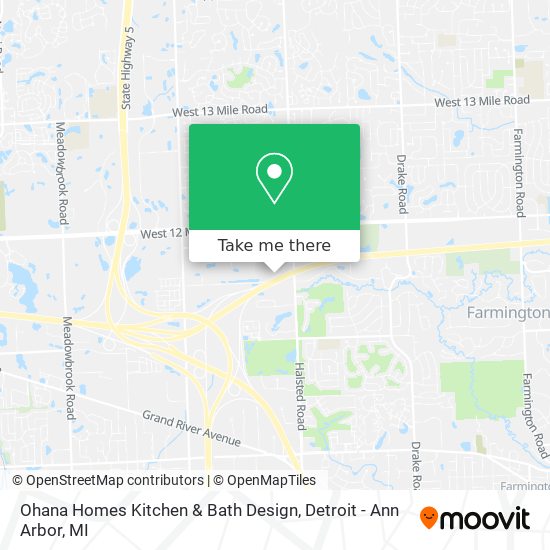 Mapa de Ohana Homes Kitchen & Bath Design