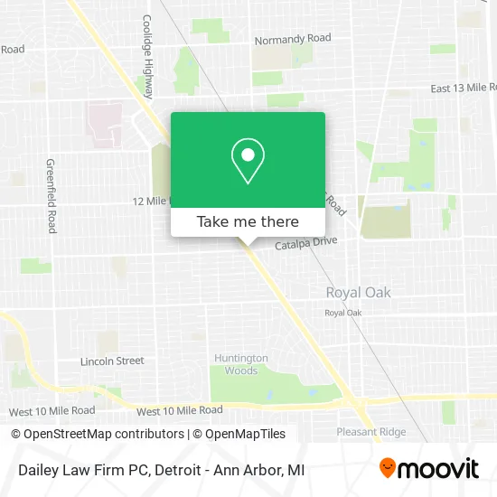 Dailey Law Firm PC map