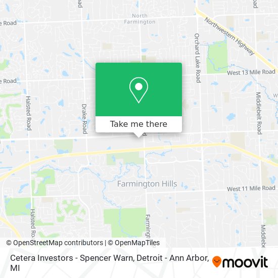 Cetera Investors - Spencer Warn map
