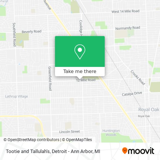 Mapa de Tootie and Tallulah's