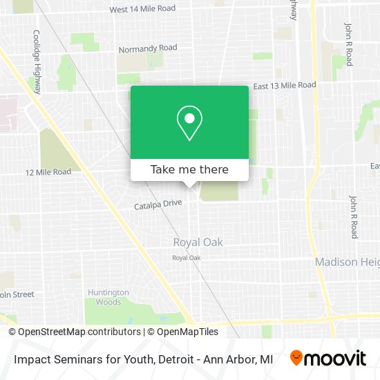 Mapa de Impact Seminars for Youth
