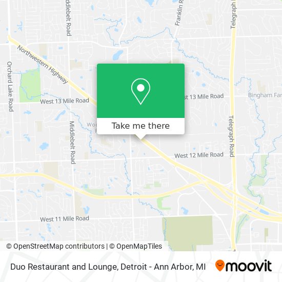Duo Restaurant and Lounge map
