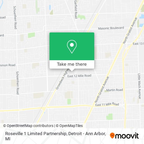 Roseville 1 Limited Partnership map