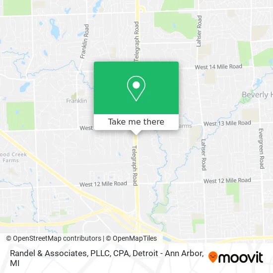 Randel & Associates, PLLC, CPA map