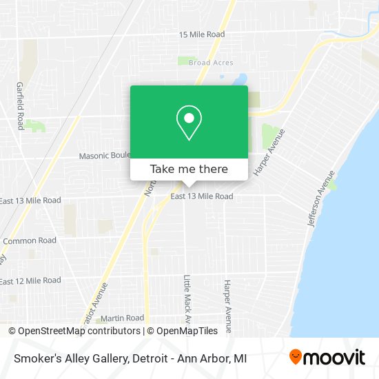 Mapa de Smoker's Alley Gallery