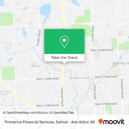 Mapa de Primerica Financial Services