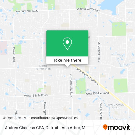 Mapa de Andrea Chaness CPA