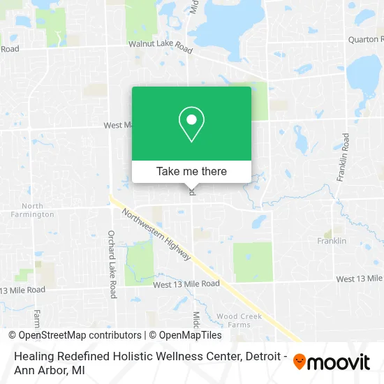 Healing Redefined Holistic Wellness Center map