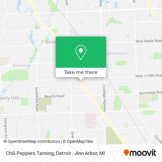 Chili Peppers Tanning map