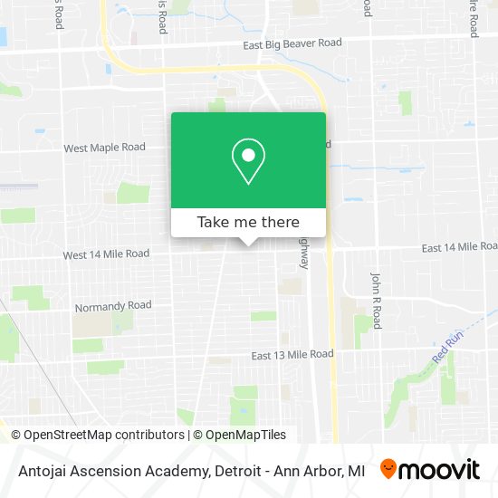 Mapa de Antojai Ascension Academy