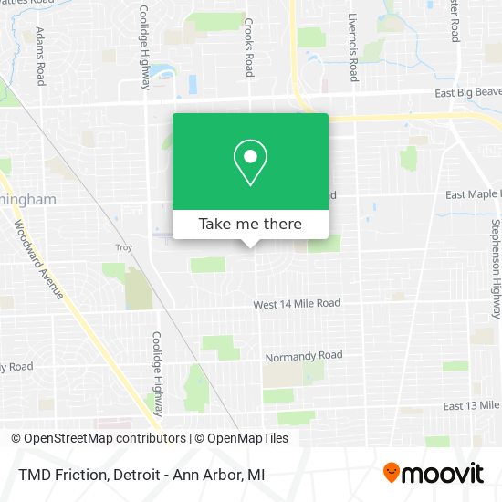 Mapa de TMD Friction