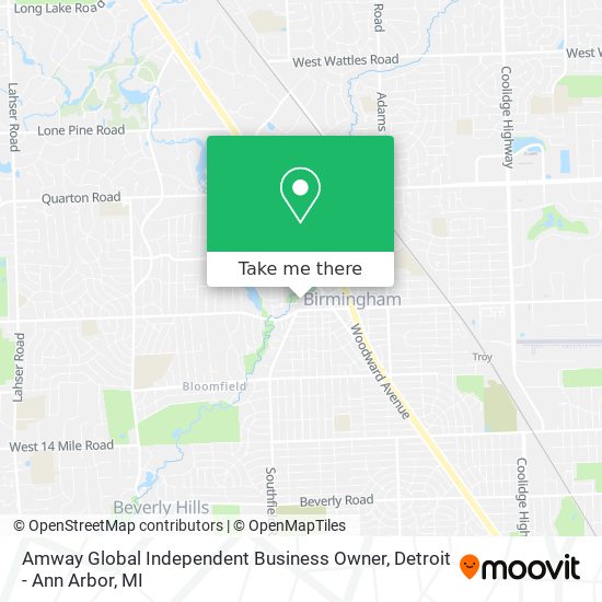 Amway Global Independent Business Owner map