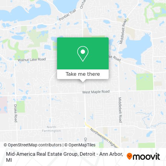 Mid-America Real Estate Group map