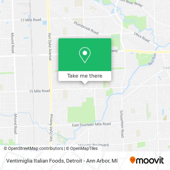 Ventimiglia Italian Foods map