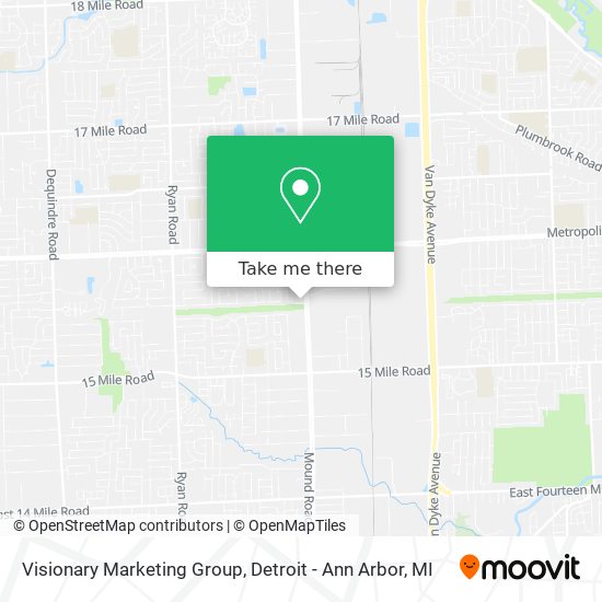 Mapa de Visionary Marketing Group