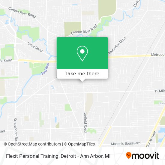 Flexit Personal Training map