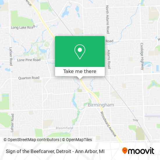 Sign of the Beefcarver map