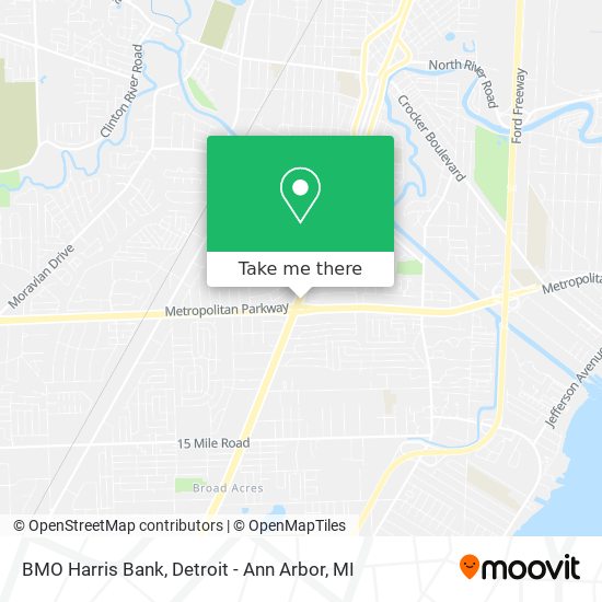 BMO Harris Bank map