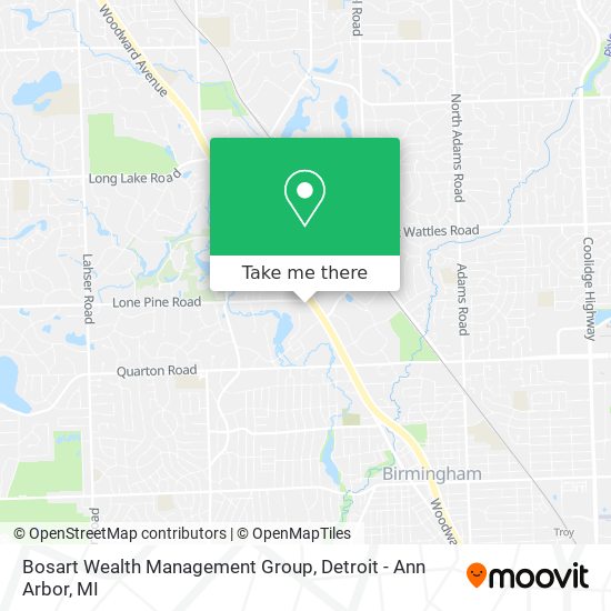 Bosart Wealth Management Group map