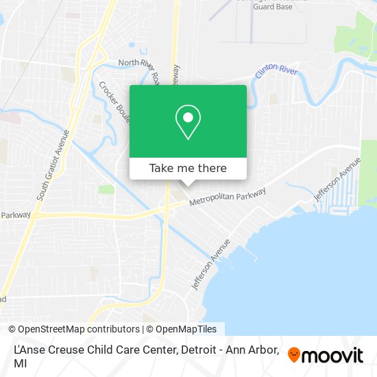 Mapa de L'Anse Creuse Child Care Center