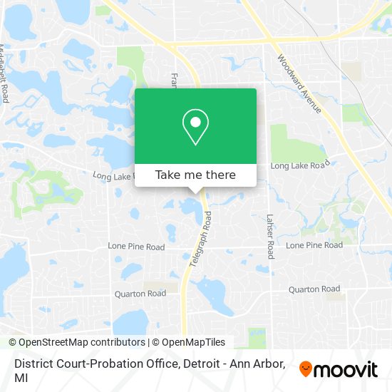 Mapa de District Court-Probation Office
