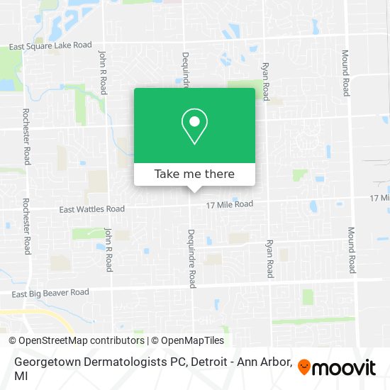 Georgetown Dermatologists PC map