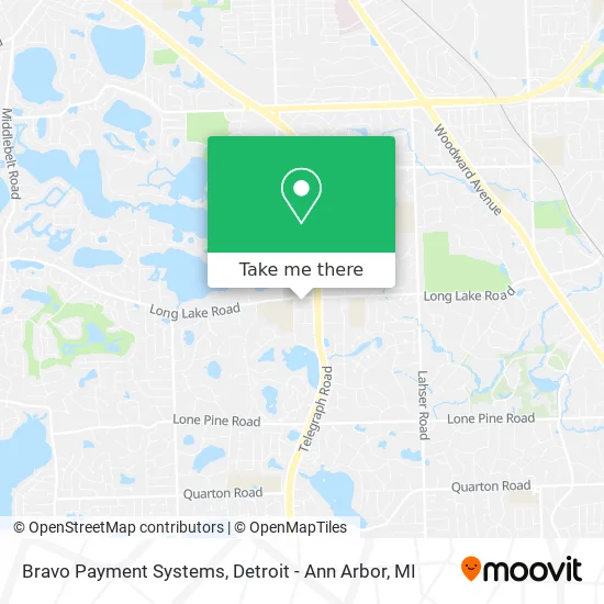 Bravo Payment Systems map