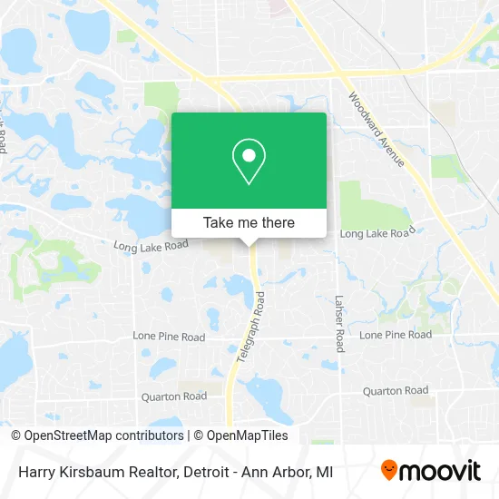 Harry Kirsbaum Realtor map