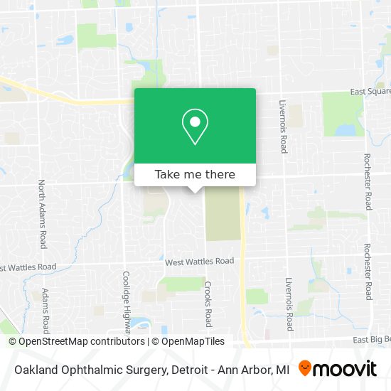 Mapa de Oakland Ophthalmic Surgery