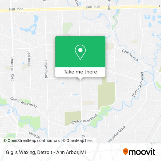 Mapa de Gigi's Waxing