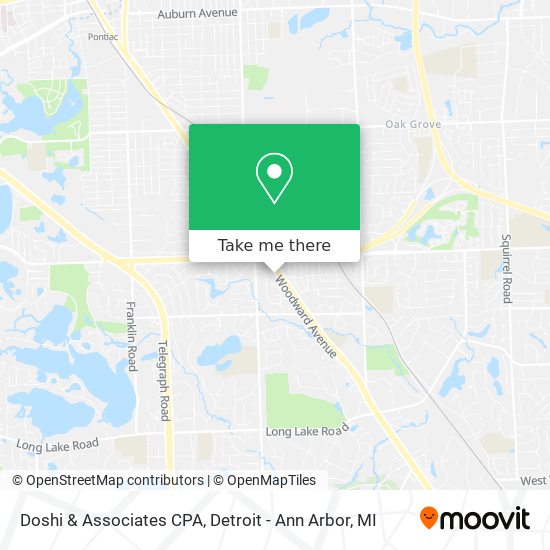 Mapa de Doshi & Associates CPA