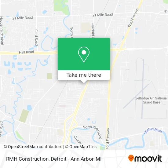 RMH Construction map