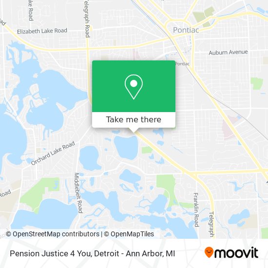 Mapa de Pension Justice 4 You