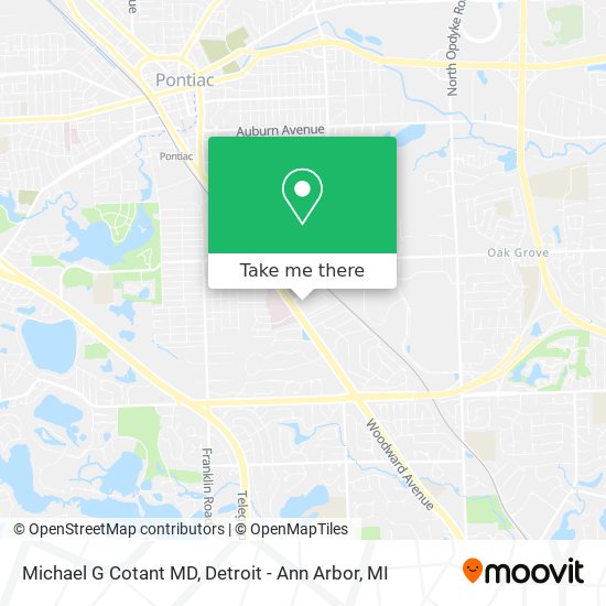 Mapa de Michael G Cotant MD