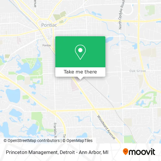 Princeton Management map