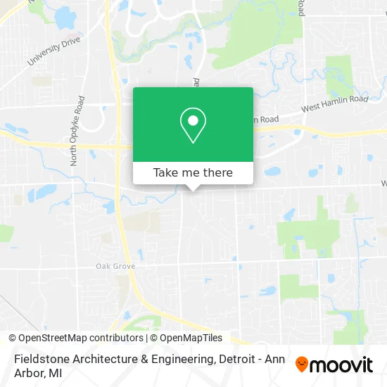 Fieldstone Architecture & Engineering map