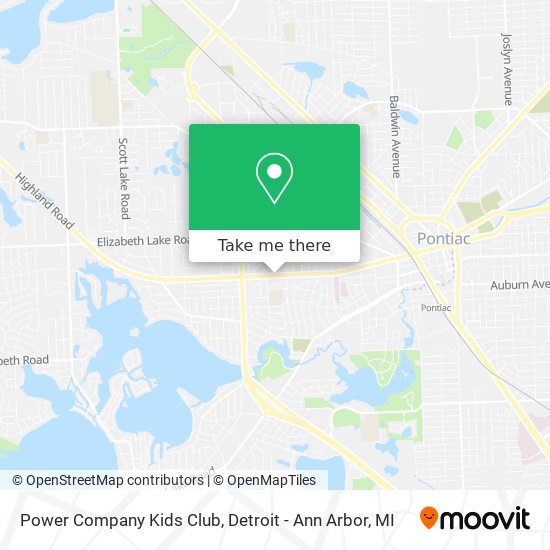 Mapa de Power Company Kids Club
