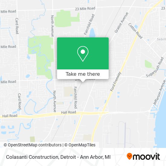 Mapa de Colasanti Construction