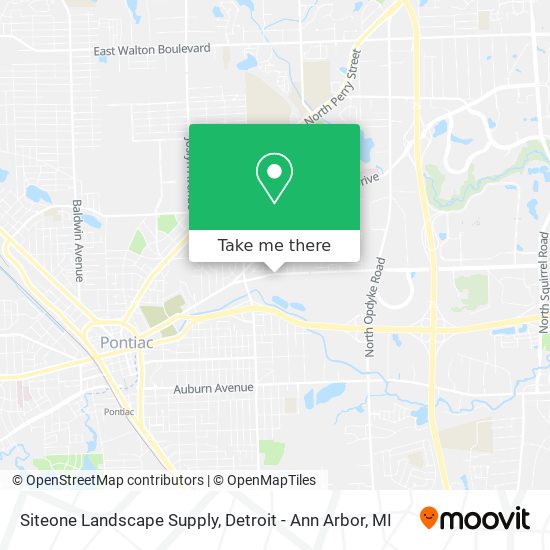 Mapa de Siteone Landscape Supply