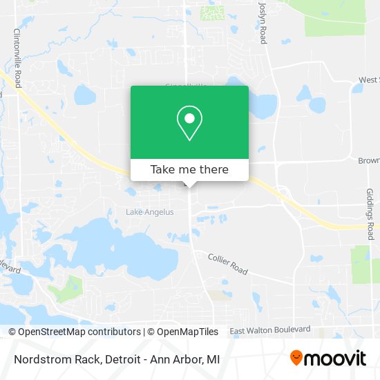 Cómo llegar a Nordstrom Rack en Detroit - Ann Arbor, MI en Autobús?