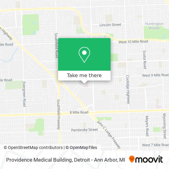 Mapa de Providence Medical Building