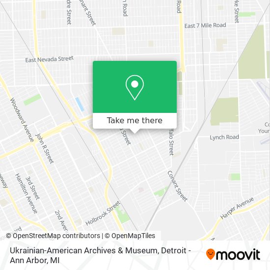Ukrainian-American Archives & Museum map