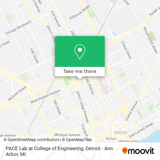 PACE Lab at College of Engineering map